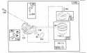 Page D Diagram and Parts List for  Briggs and Stratton Engine